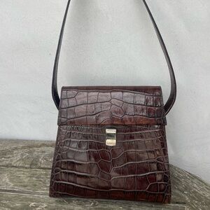 Furla Italian made brown leather purse